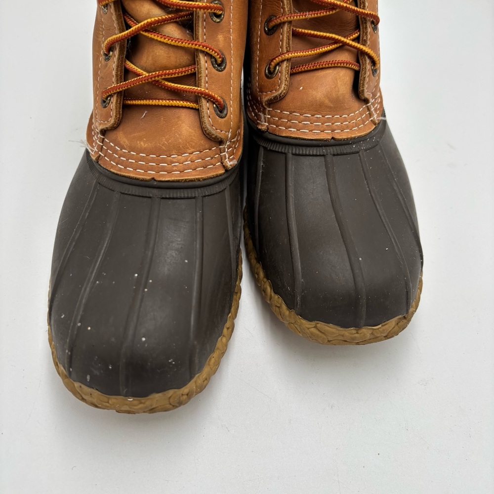 L.L. Bean Men’s 9 Brown Leather GoreTex Insulated Duck Boots - Picture 9 of 9